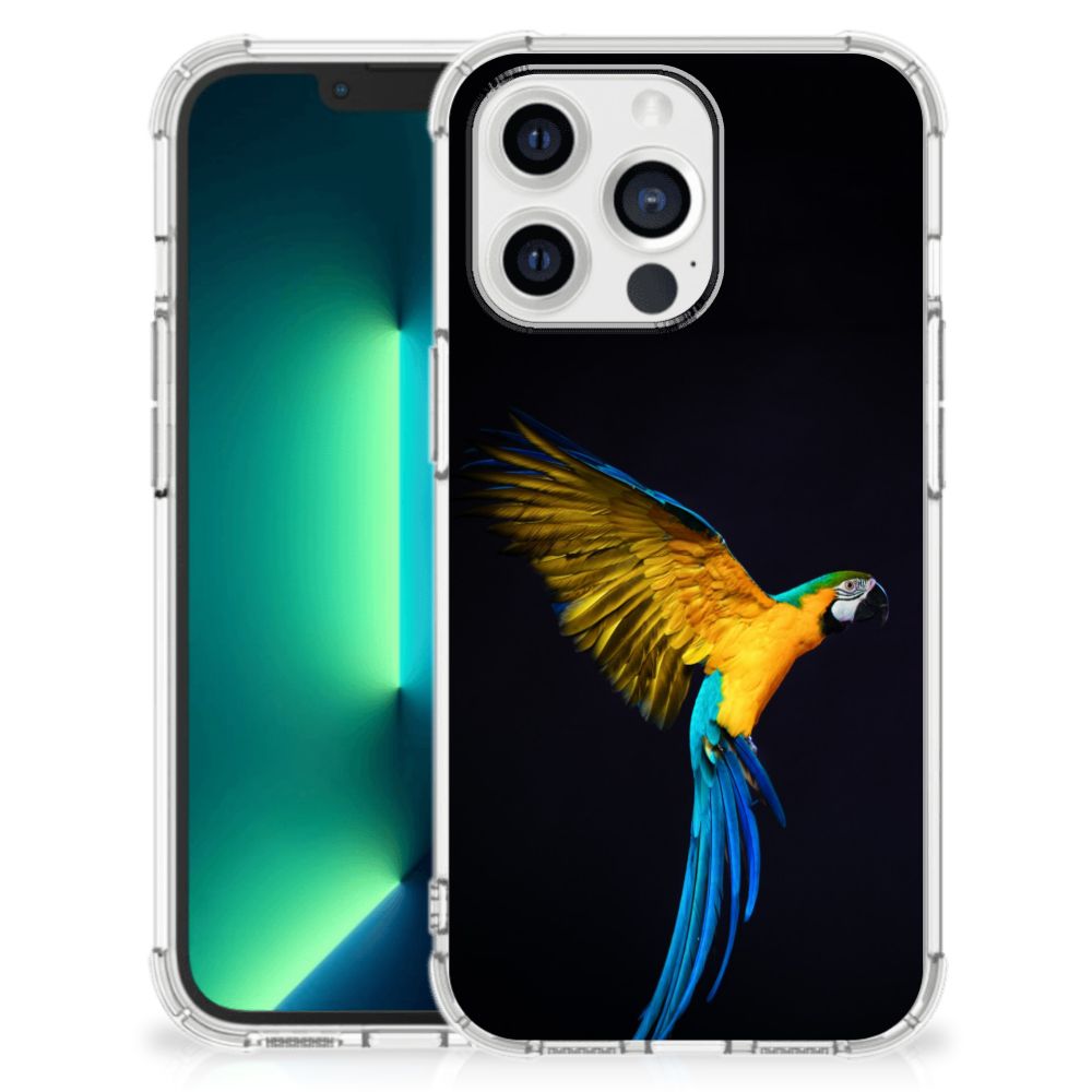 iPhone 13 Pro Max Case Anti-shock Papegaai - B2C Telecom