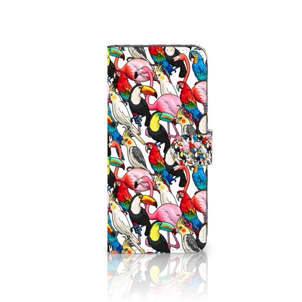 Xiaomi Redmi 10C Telefoonhoesje met Pasjes Birds