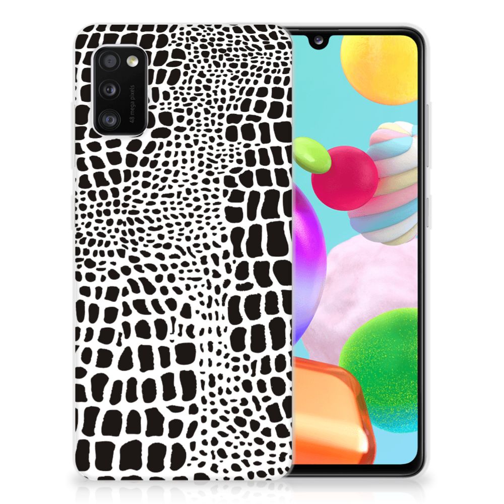 Samsung Galaxy A41 TPU Hoesje Slangenprint