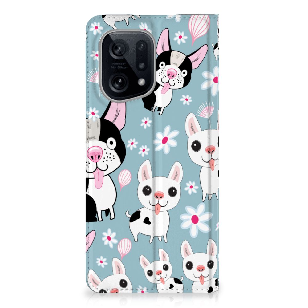 OPPO Find X5 Hoesje maken Hondjes - B2C Telecom