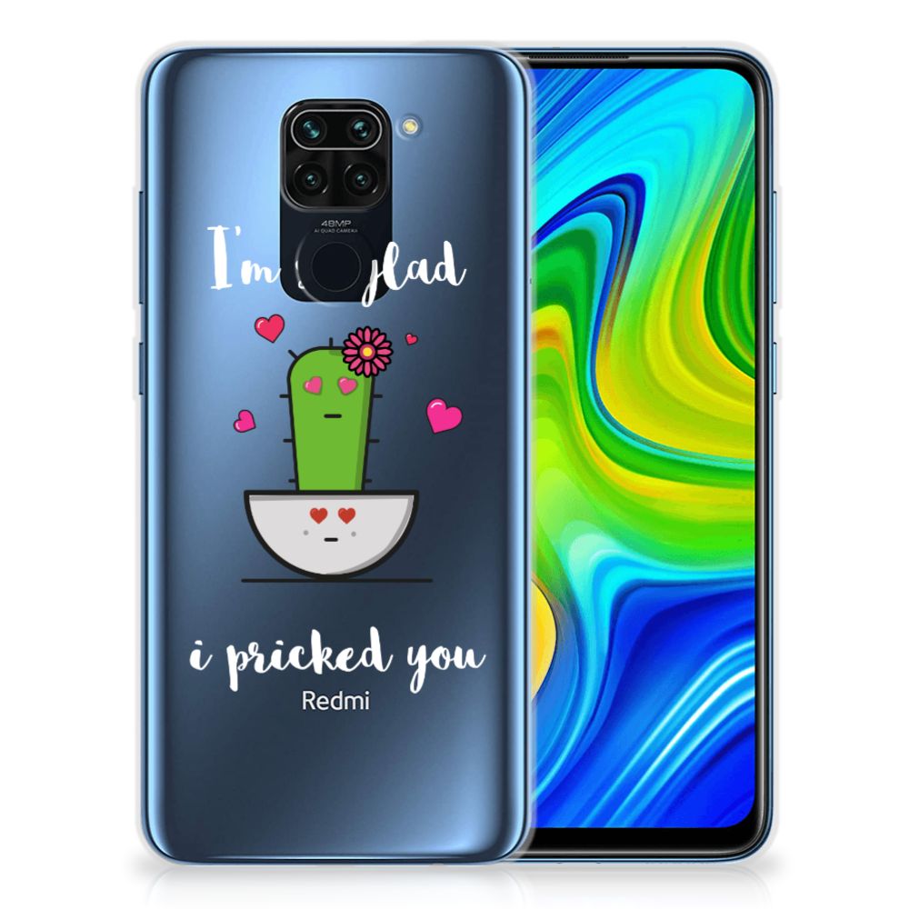 Xiaomi Redmi Note9 Telefoonhoesje met Naam Cactus Glad B2C Telecom