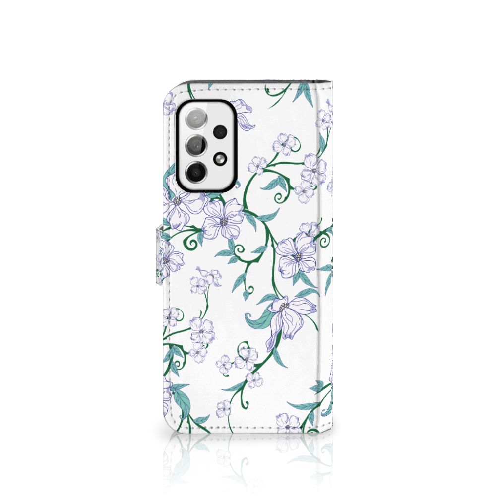 Samsung Galaxy A73 5G Uniek Hoesje Blossom White