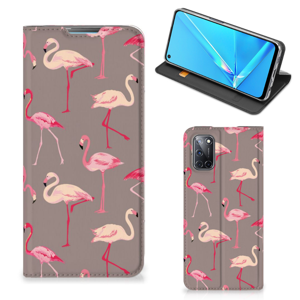 OPPO A52 | A72 Hoesje maken Flamingo - B2C Telecom
