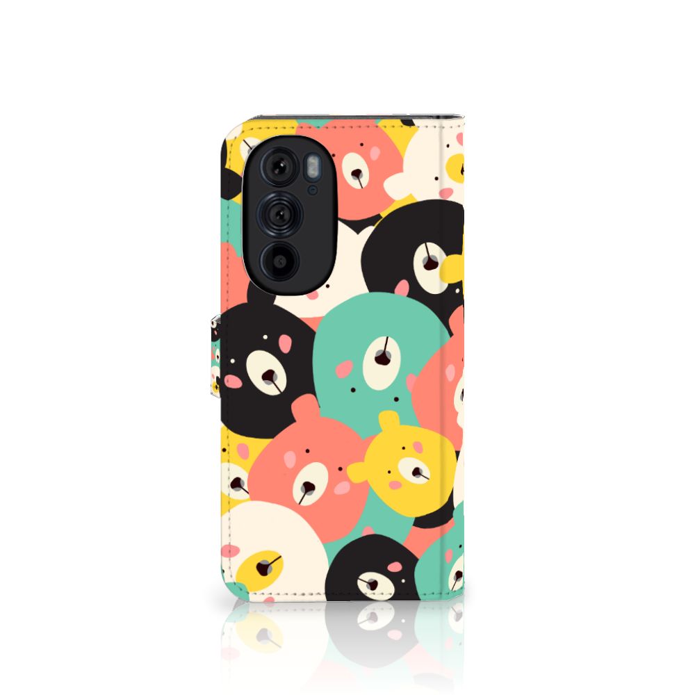 Motorola Edge 30 Pro Leuk Hoesje Bears