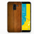 Samsung Galaxy J6 2018 Bumper Hoesje Donker Hout