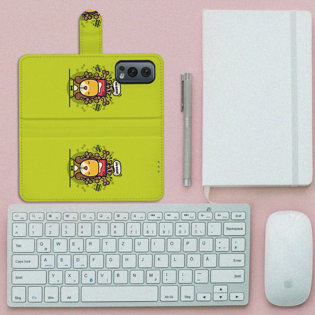 OnePlus Nord 2 5G Leuk Hoesje Doggy Biscuit
