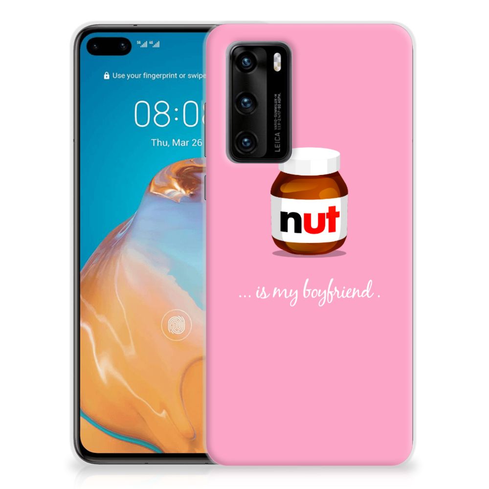 Huawei P40 Siliconen Case Nut Boyfriend B2C Telecom