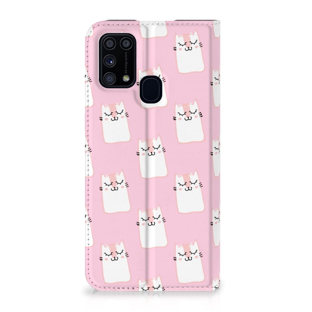 Samsung Galaxy M31 Hoesje maken Sleeping Cats - B2C Telecom