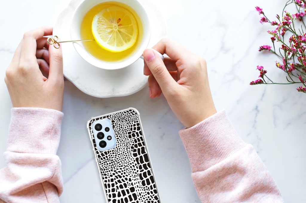 Samsung Galaxy A23 Case Anti-shock Slangenprint - B2C Telecom