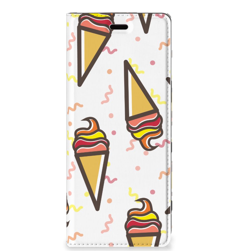 Sony Xperia 5 Flip Style Cover Icecream