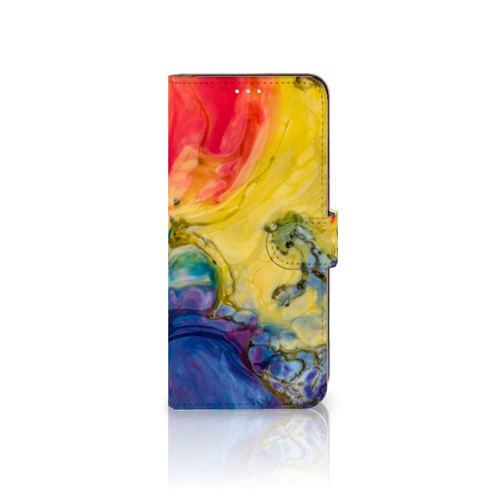 Hoesje OPPO Reno 8 Lite | OnePlus Nord N20 Watercolor Dark