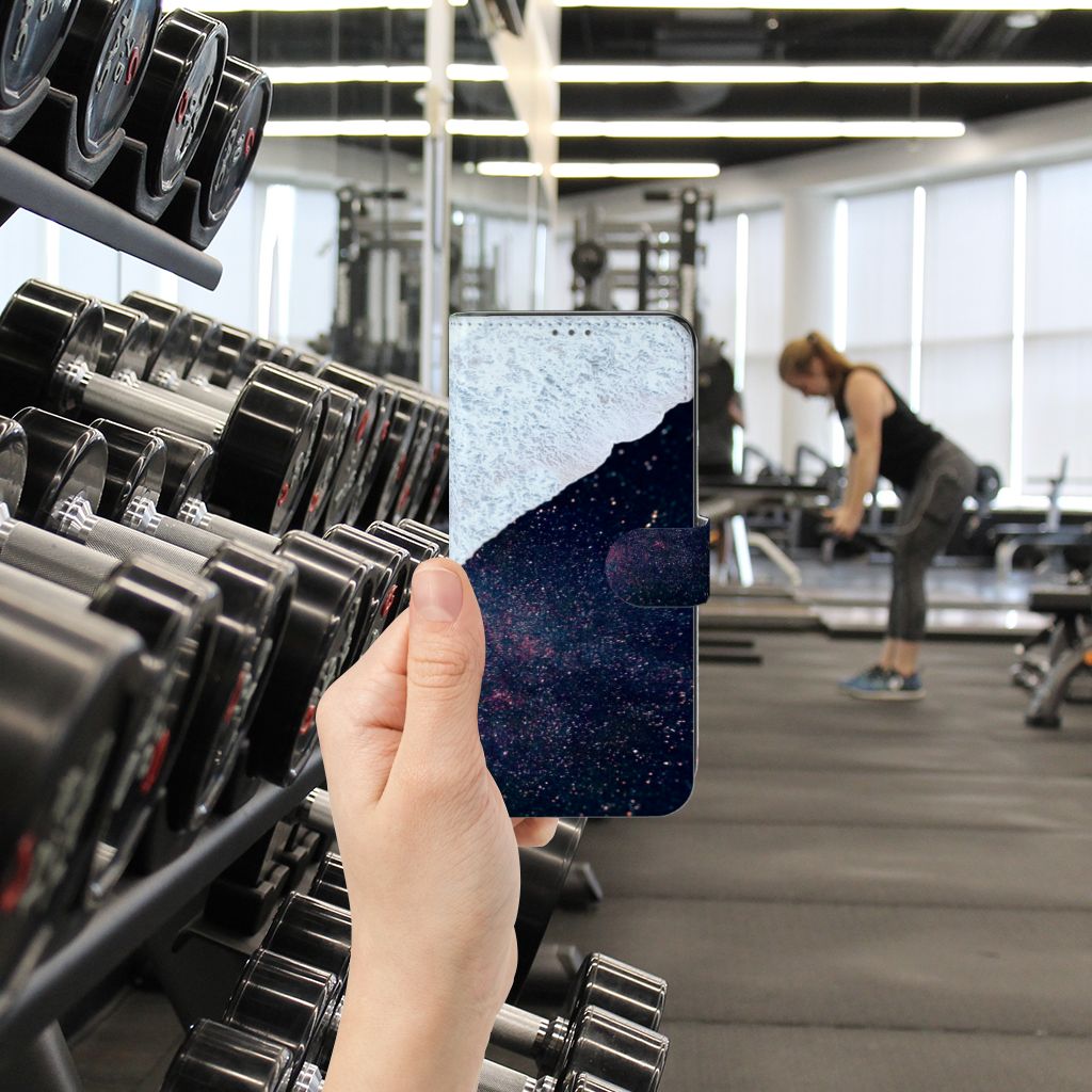 Samsung Galaxy A32 5G Book Case Sea in Space