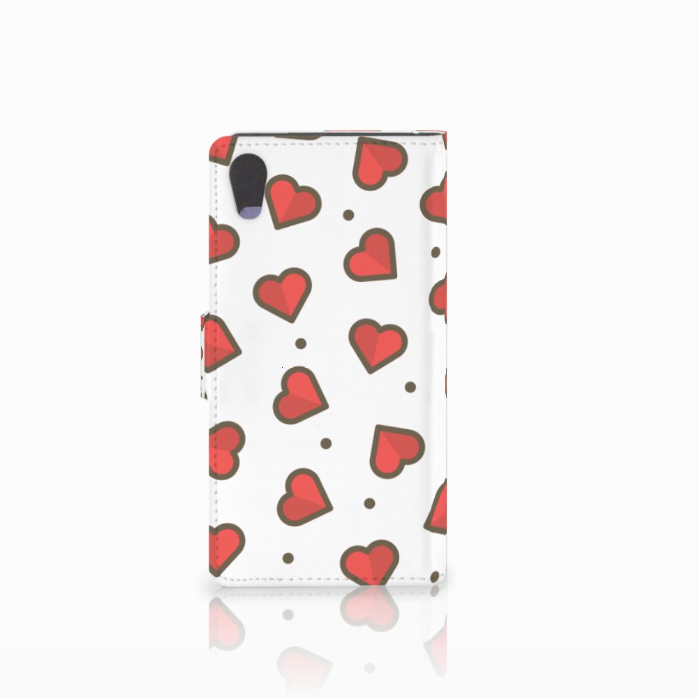 Sony Xperia XA1 Telefoon Hoesje Hearts