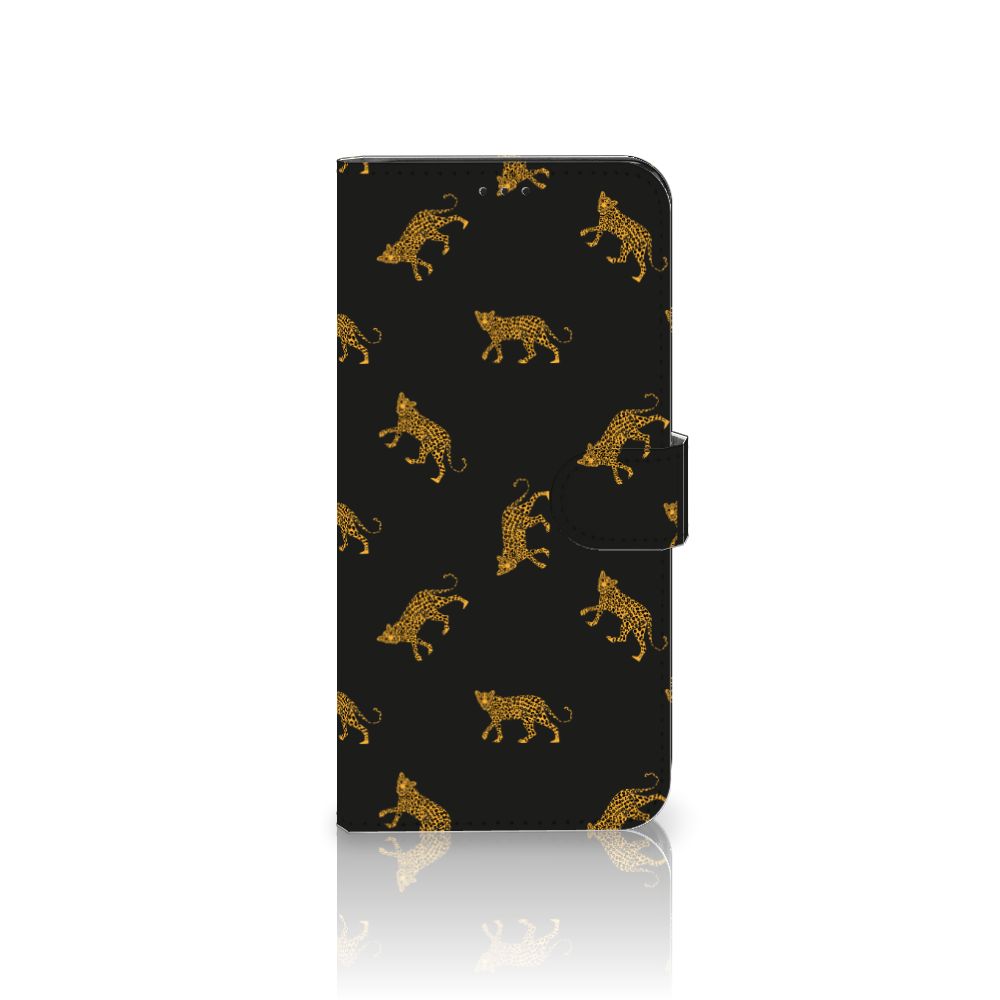 Telefoonhoesje met Pasjes voor Samsung Galaxy Xcover 6 Pro Leopards