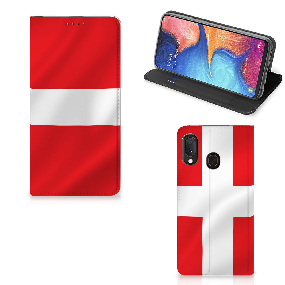 Samsung Galaxy A20e Standcase Denemarken