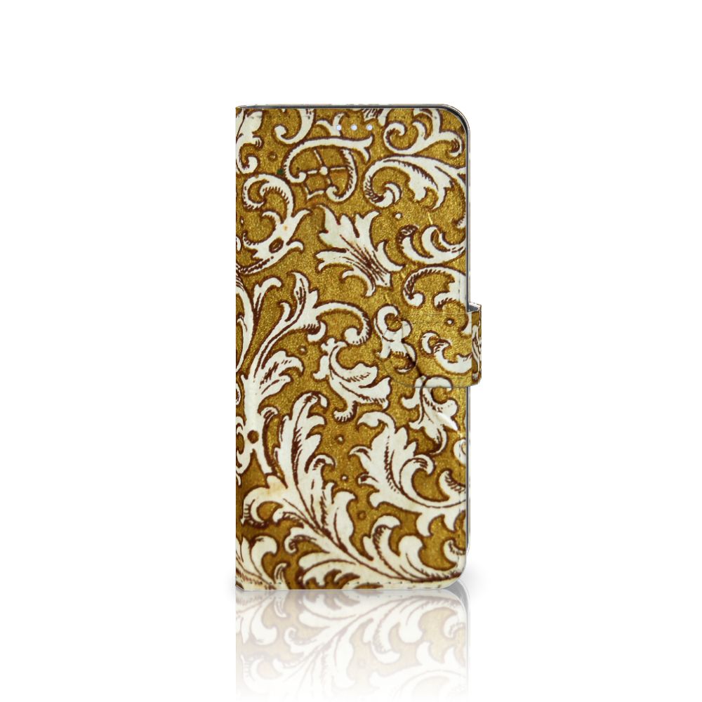 Wallet Case Motorola Moto G100 Barok Goud