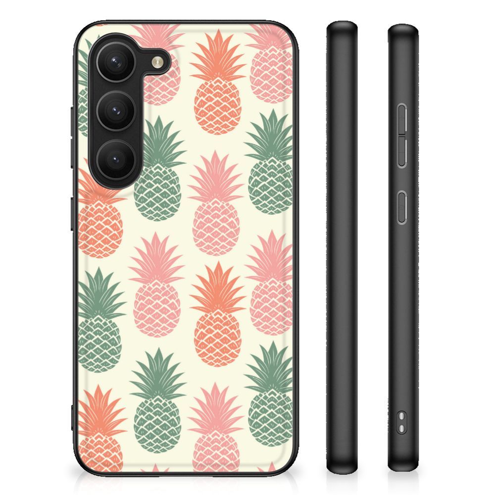 Samsung Galaxy S23 Back Cover Hoesje Ananas B2C Telecom