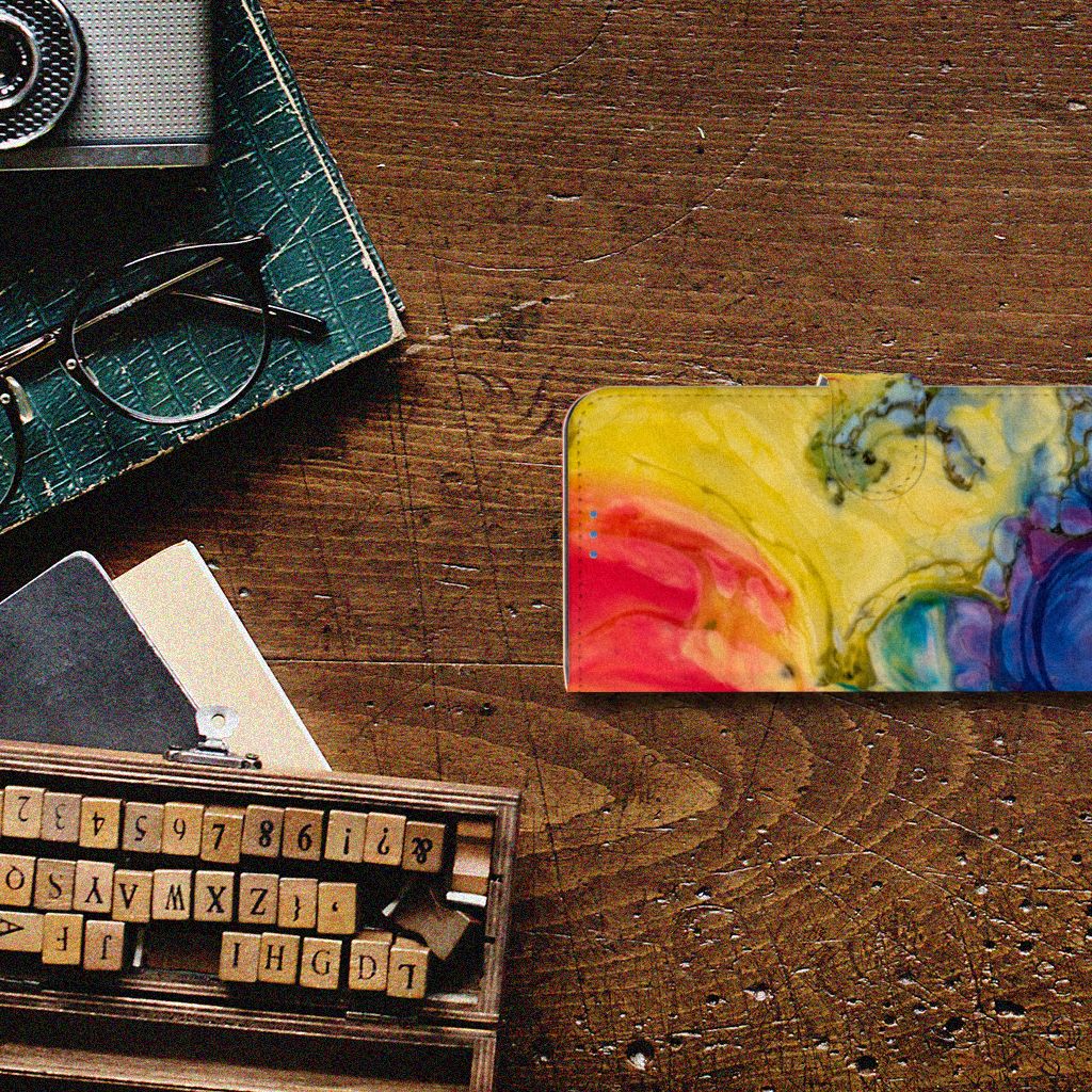 Hoesje Xiaomi 11 Lite 5G NE | Mi 11 Lite Watercolor Dark
