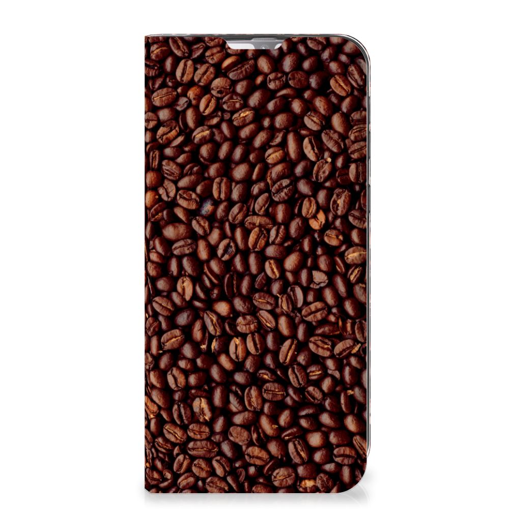Samsung Galaxy M31 Flip Style Cover Koffiebonen - B2C Telecom