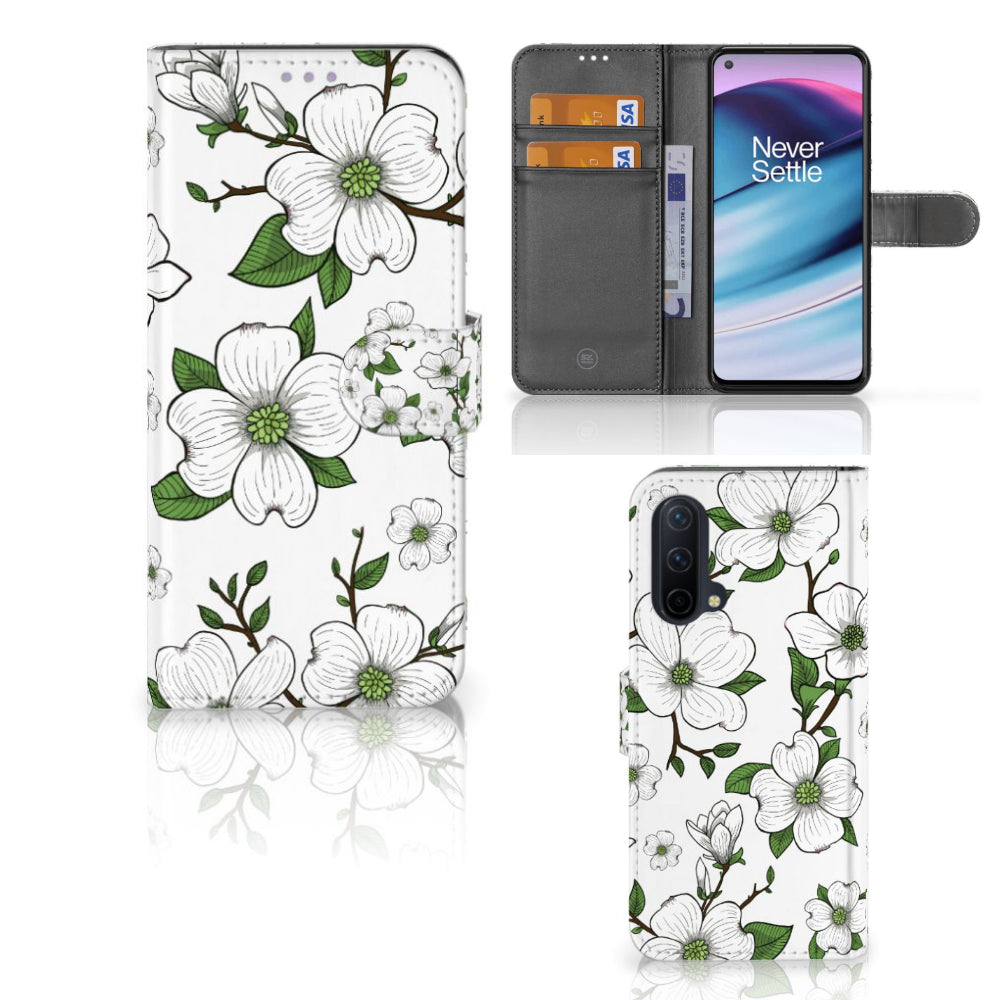 OnePlus Nord CE 5G Hoesje Dogwood Flowers