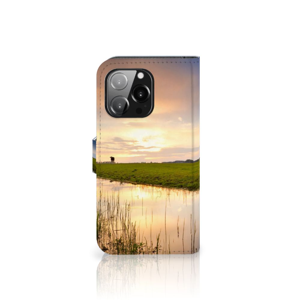 iPhone 13 Pro Telefoonhoesje met Pasjes Koe