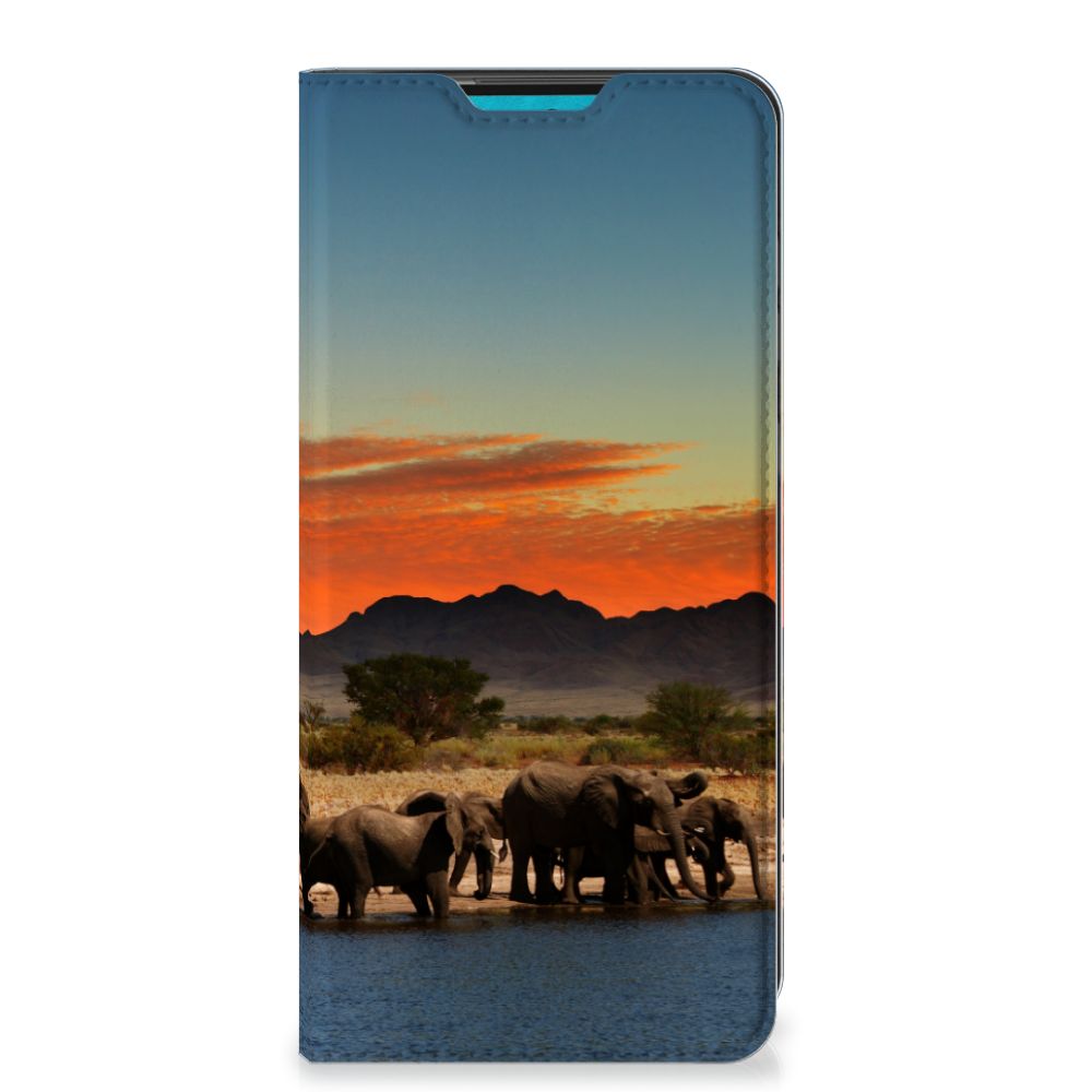 Samsung Galaxy A73 Hoesje maken Olifanten - B2C Telecom