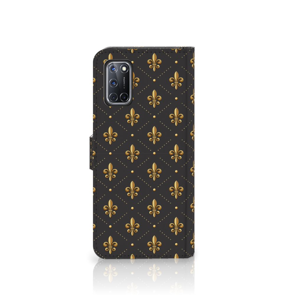 OPPO A72 | OPPO A52 Telefoon Hoesje Franse Lelie
