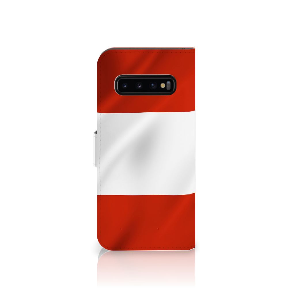 Samsung Galaxy S10 Plus Bookstyle Case Oostenrijk