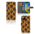 Telefoonhoesje met Pasjes voor iPhone 14 Plus Snakes met uniek slangenpatroon en pasjesvak