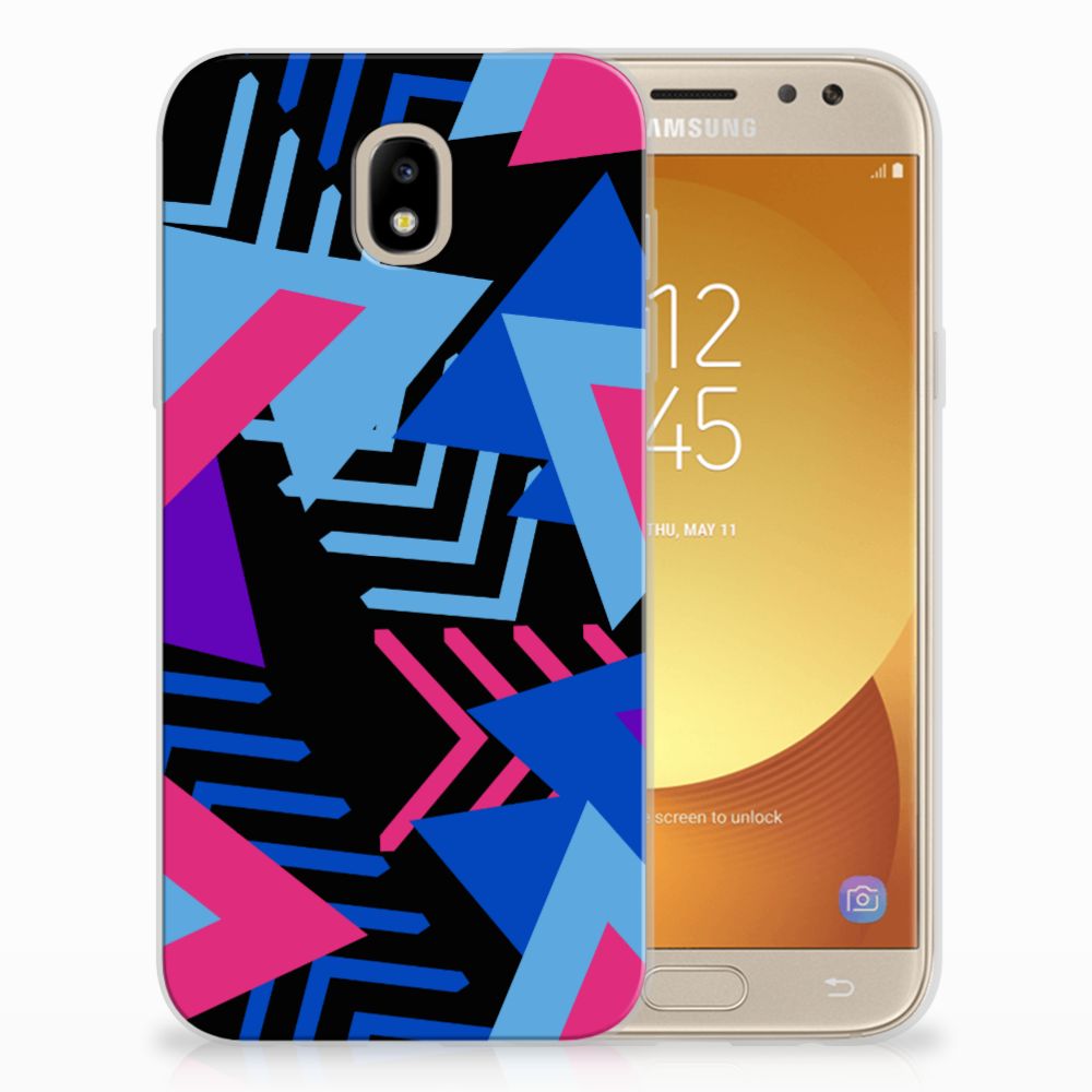 Samsung Galaxy J5 2017 TPU Hoesje Funky Triangle