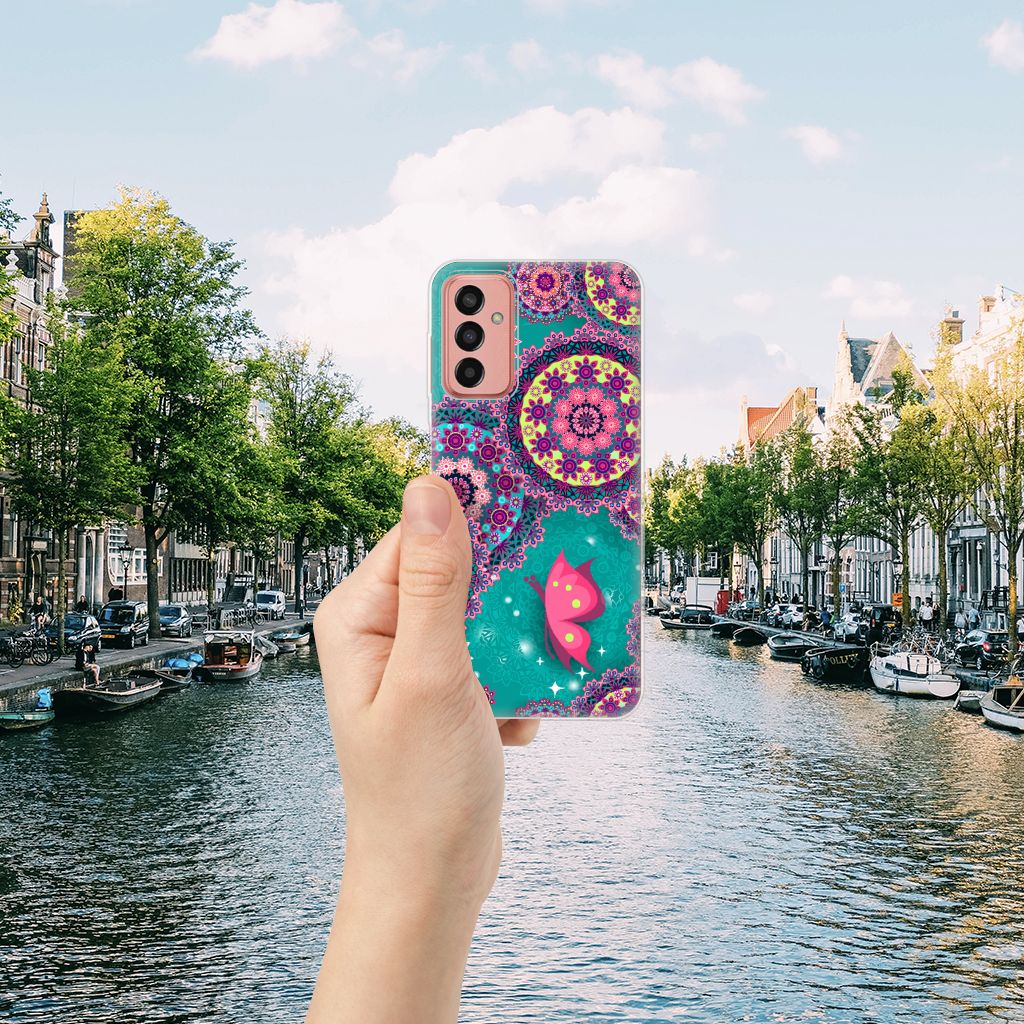 Samsung Galaxy M13 | M23 Hoesje maken Cirkels en Vlinders B2C Telecom