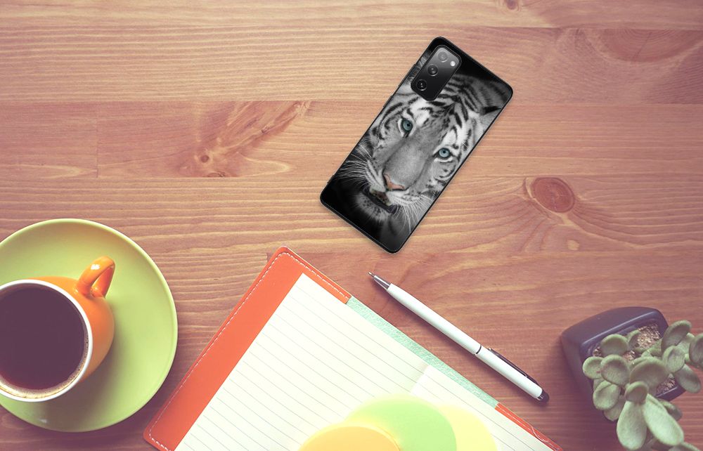 Samsung Galaxy S20 FE Dierenprint Telefoonhoesje Tijger B2C Telecom