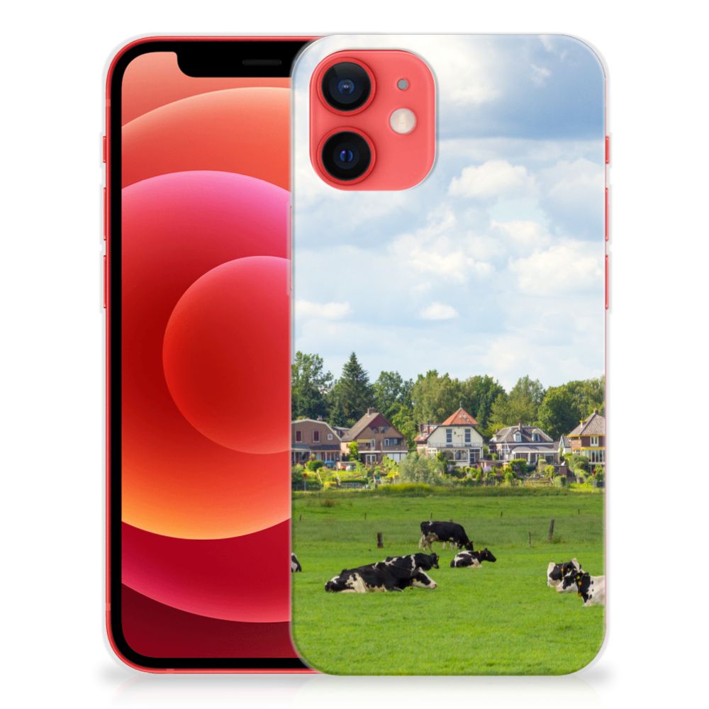 iPhone 12 Mini TPU Hoesje Koeien B2C Telecom