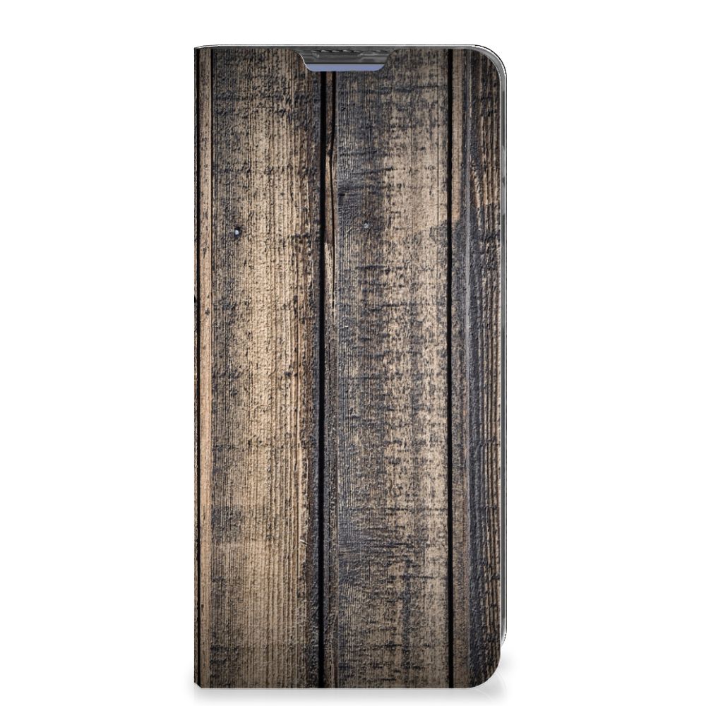 Poco X4 Pro 5G Book Wallet Case Steigerhout - B2C Telecom