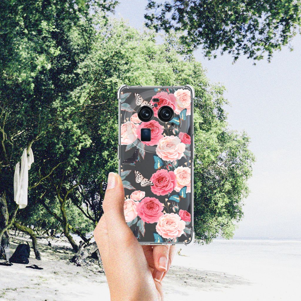 OPPO Find X6 Pro Case Butterfly Roses B2C Telecom