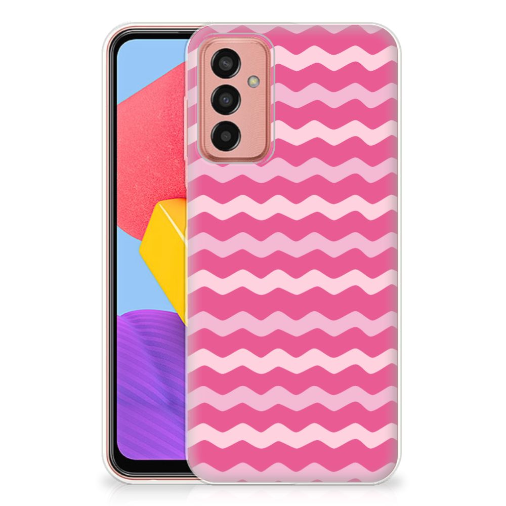 Samsung Galaxy M13 | M23 TPU bumper Waves Pink