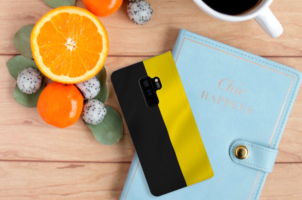 Samsung Galaxy S9 Plus Standcase Belgische Vlag - B2C Telecom