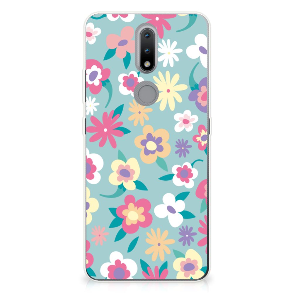 Nokia 2.4 TPU Case Flower Power