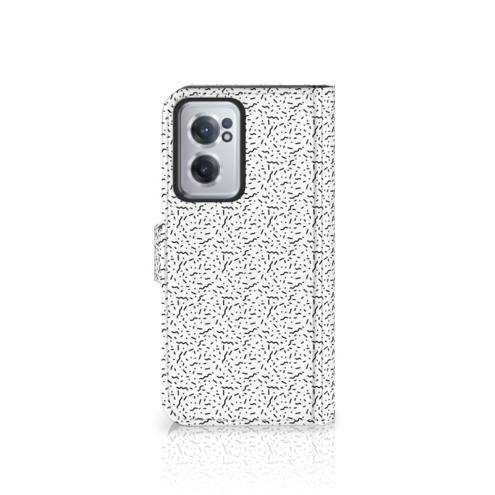 OnePlus Nord CE 2 Telefoon Hoesje Stripes Dots