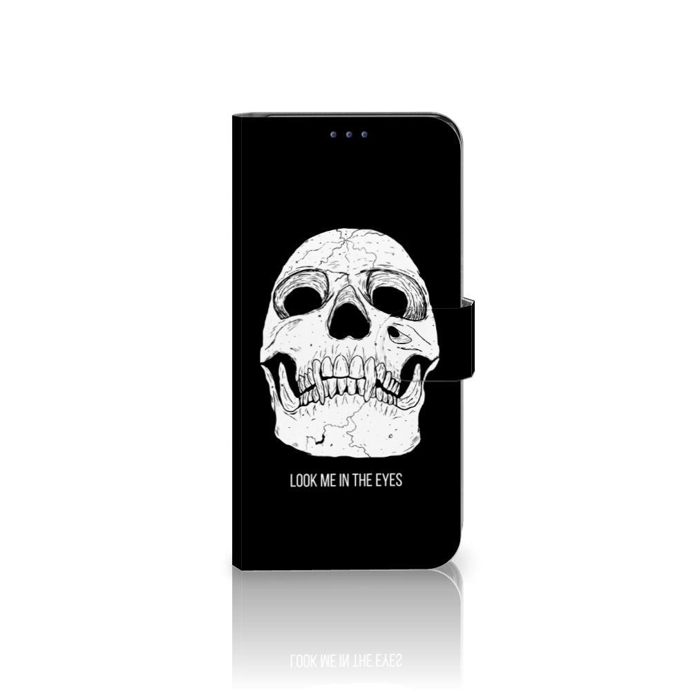 Telefoonhoesje met Naam Nokia 5.4 Skull Eyes