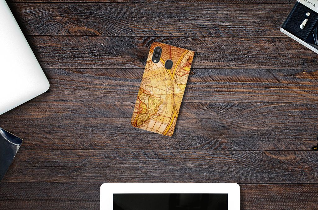 Samsung Galaxy M20 Book Cover Kompas