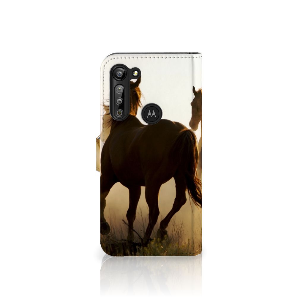 Motorola G8 Power Telefoonhoesje met Pasjes Design Cowboy