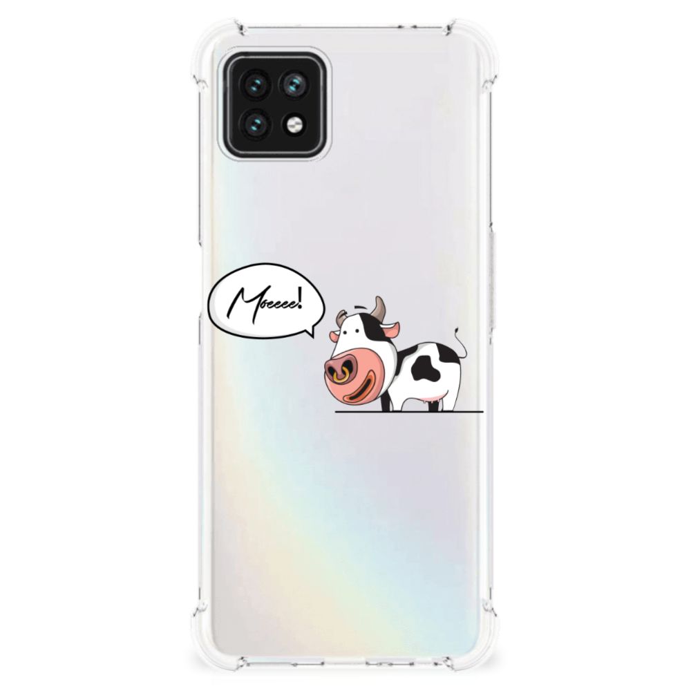 OPPO A53 5G | A73 5G Stevig Bumper Hoesje Cow