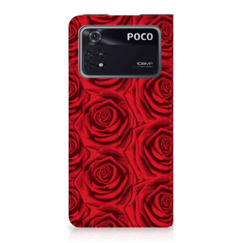 Poco X4 Pro 5G Smart Cover Red Roses - B2C Telecom