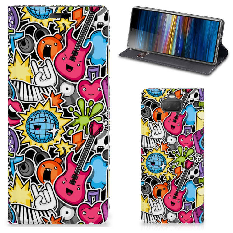 Sony Xperia 10 Hippe Standcase Punk Rock