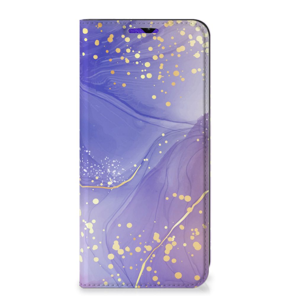 Bookcase voor Samsung Galaxy A13 (5G) | Samsung Galaxy A04s Watercolor Paars