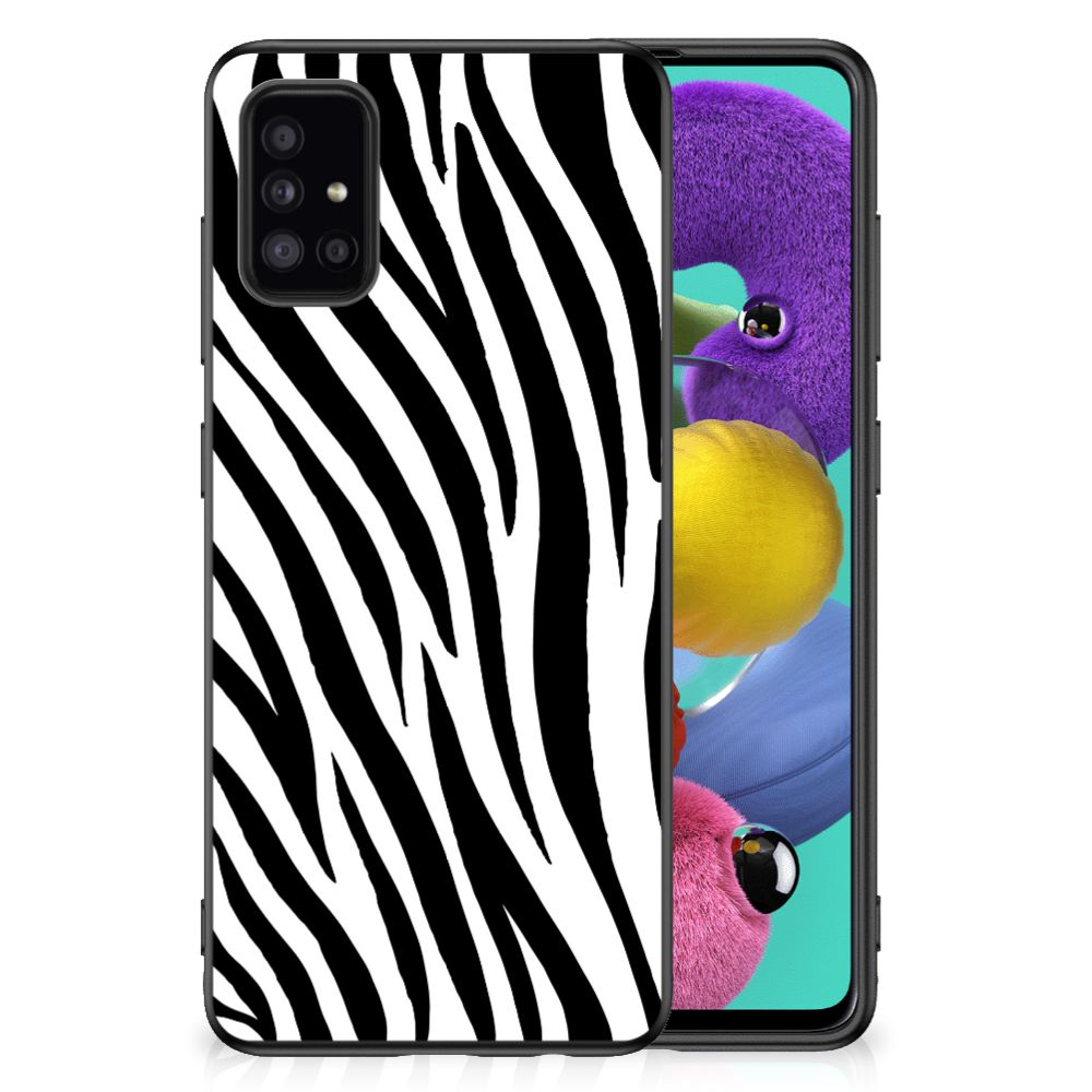 Samsung Galaxy A51 Back Cover Zebra