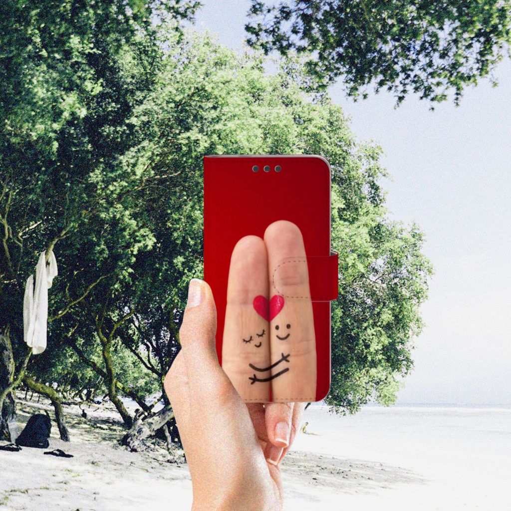 Microsoft Lumia 650 Wallet Case met Pasjes Liefde - Origineel Romantisch Cadeau