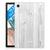 Samsung Galaxy Tab A8 2021/2022 Silicone Tablet Hoes White Wood