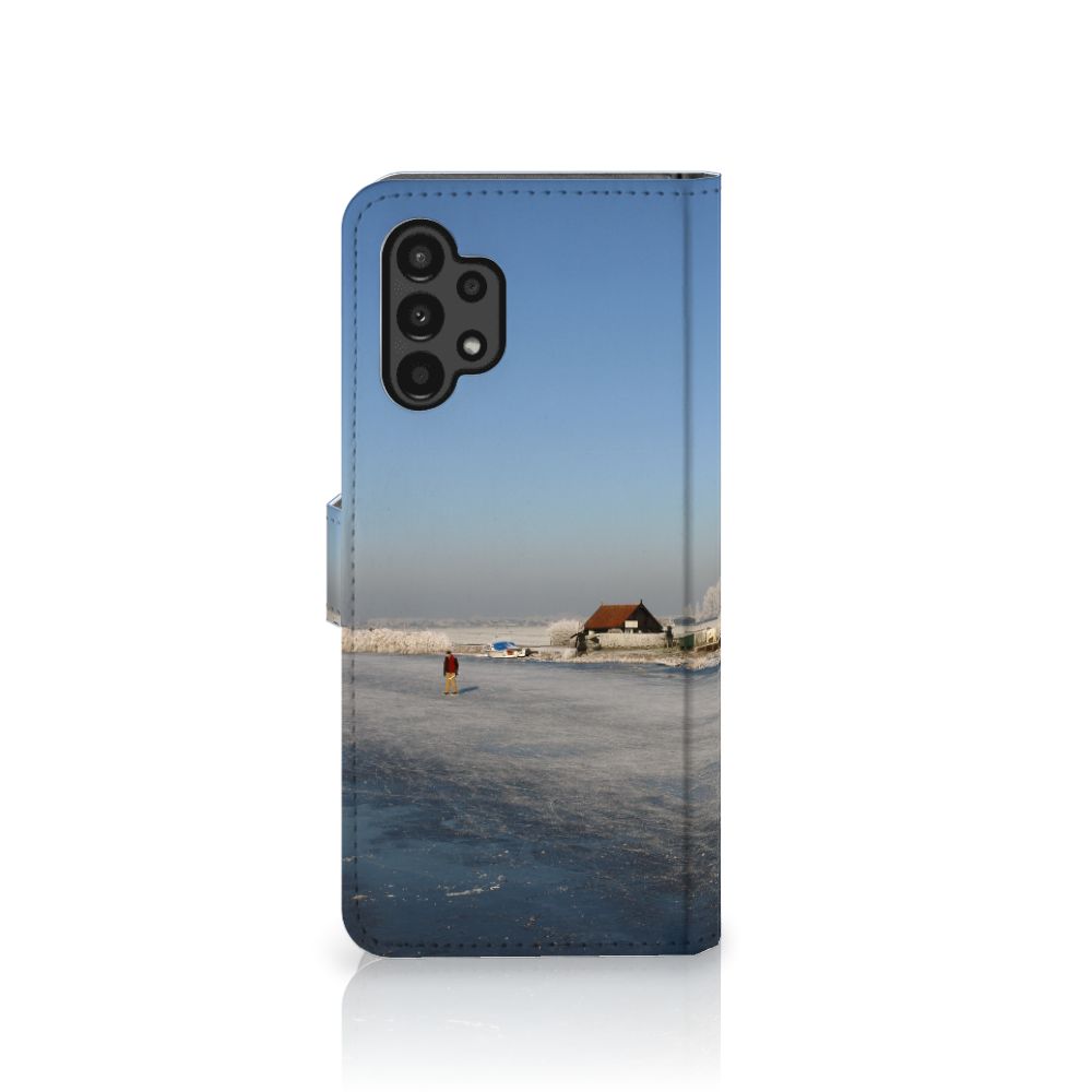 Samsung Galaxy A13 (4G) Flip Cover Schaatsers